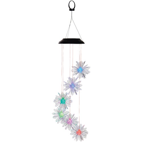 QLP840SLR-CC Alpine Solar Color Changing Flower Mobile