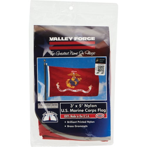 BTUSMC3 Valley Forge 3 Ft. x 5 Ft. Military Flag