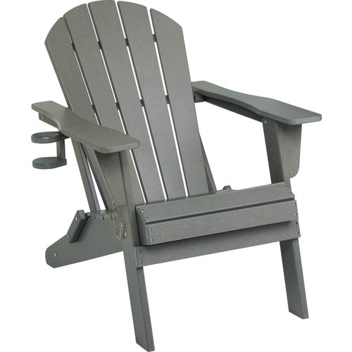 EY8001LG Outdoor Expressions High Density Polyethylene Adirondack Chair