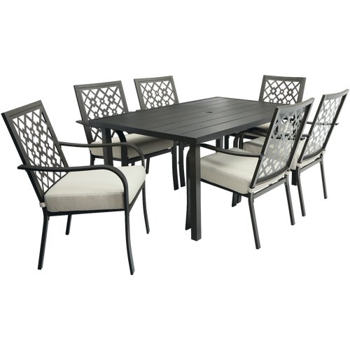 M01-S2905C SET Outdoor Expressions Laguna Hills 7-Piece Dining Set