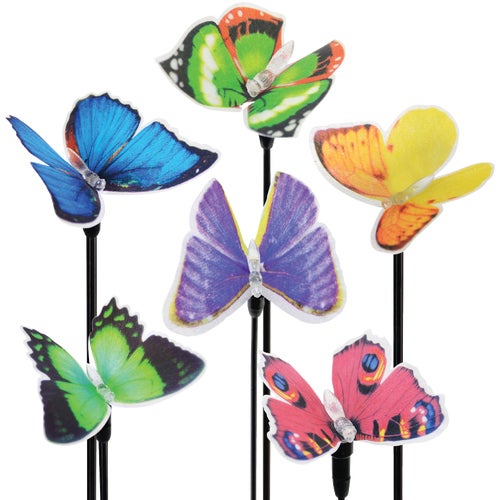 54146 Exhart Butterfly Solar Stake Light