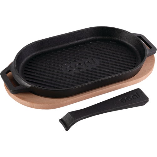 UU-P1AA00 Ooni Cast Iron Grizzler Pan