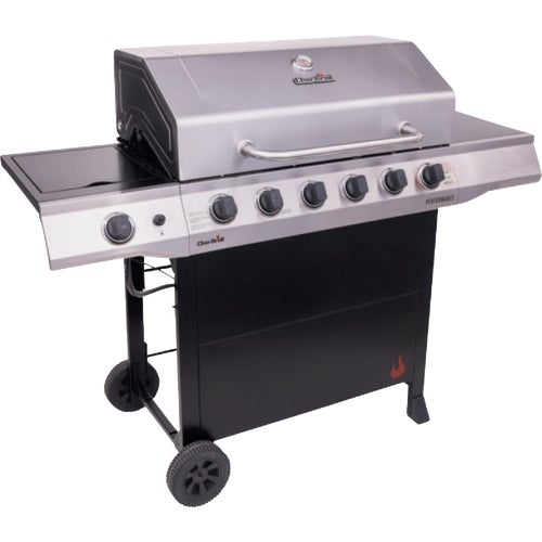 463228622 Char-Broil Performance 6-Burner LP Gas Grill & Griddle