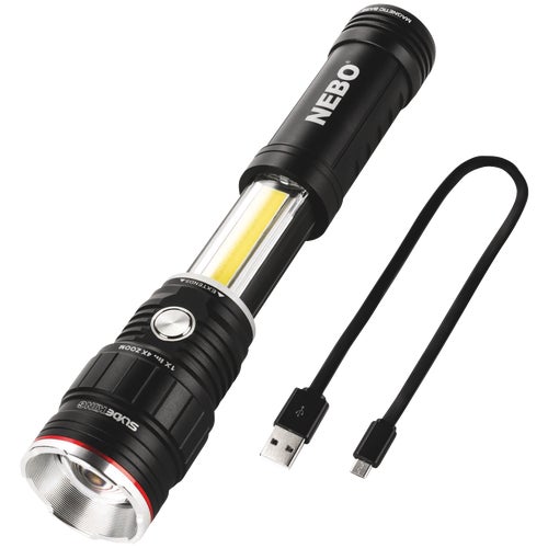 NEB-WLT-0003 Nebo Slyde King LED Rechargeable Flashlight