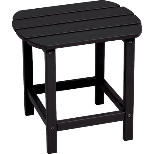 EY8002BK Outdoor Expressions HDPE Outdoor Side Table