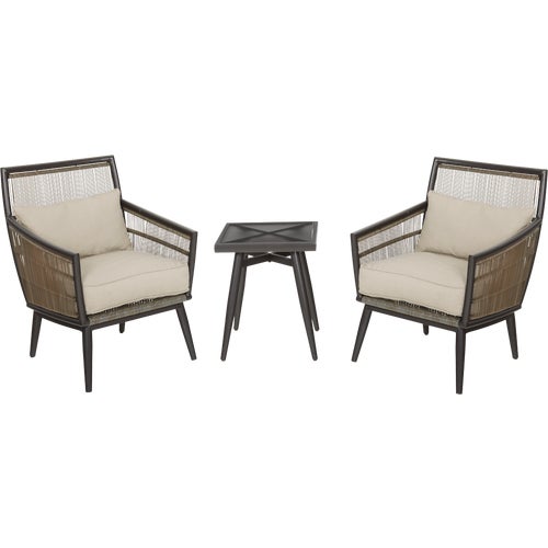 S3-AGK11400 Outdoor Expressions Adams 3-Piece Chat Set