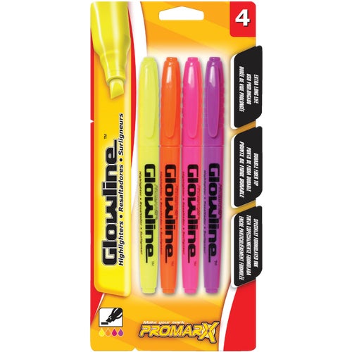 HS07-LPCB04-48-E ProMarx Glowline Pen Style Highlighter