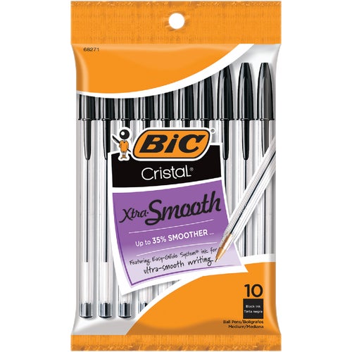 MSP10-BLK Bic Cristal Ball Pen