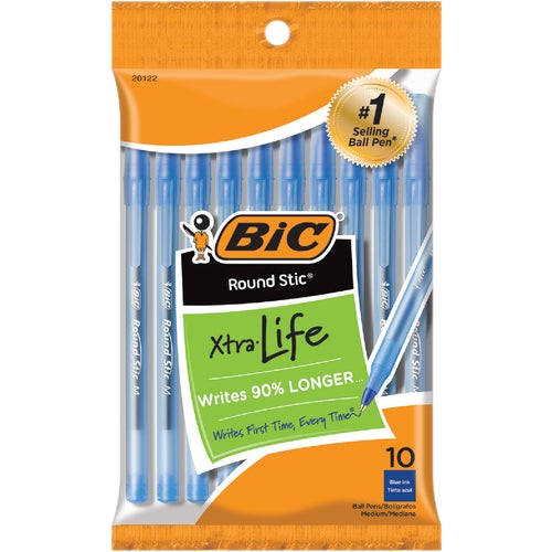 GSMP101BLU Bic Round Stic Ball Pen