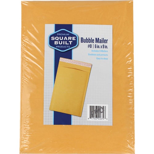 SBA05BM Square Built Bubble Mailer