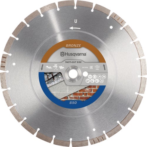 582705201 Husqvarna Tacti-Cut S50+ 16 In. Dia. x 0.125 In. Diamond Blade