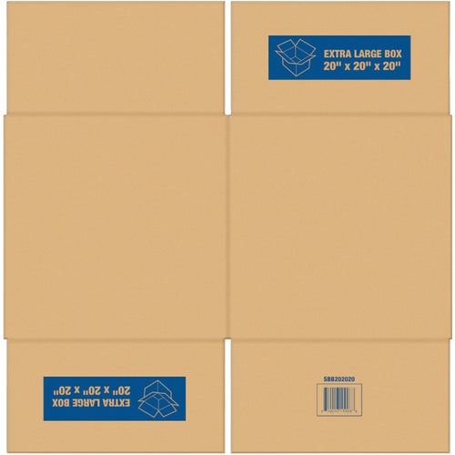 SBB202020 Square Built Cardboard Moving Box