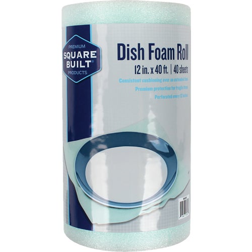 SBA1240DF Square Built Dish Foam Wrap