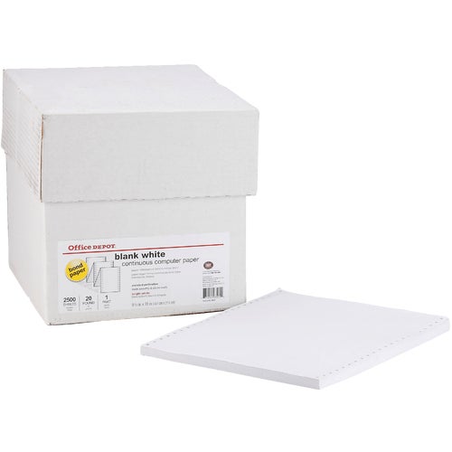 177154 Staples Blank Computer Printer Paper