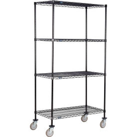 Black Epoxy Wire Shelf Truck image