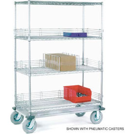 Picture of a Chrome Wire Shelf Truck