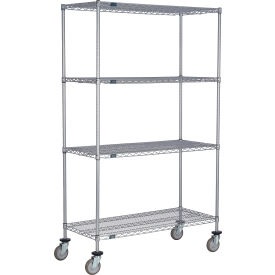 Silver Epoxy Wire Shelf Truck Image